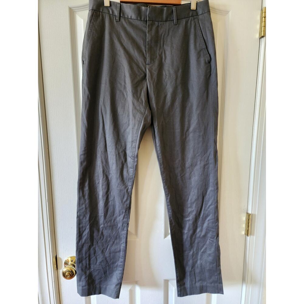 Bonobos Friday Chino Athletic Fit Pants Charcoal Grey 30/32 Mens Trousers